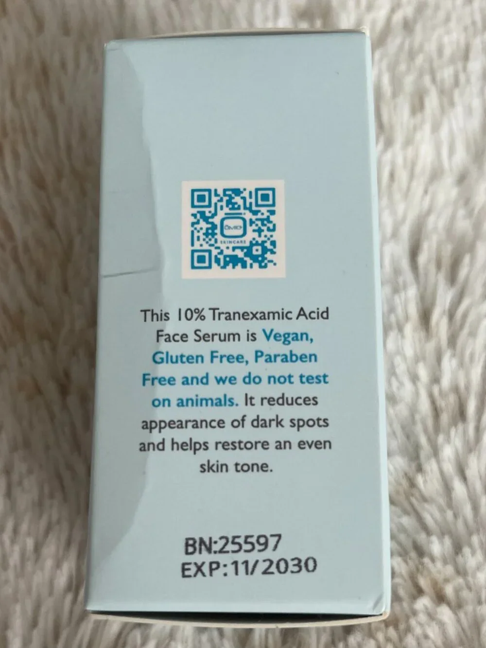 OMIC+ 10% Tranexamic Acid Face Serum 10 mL | New & Sealed | Travel Size